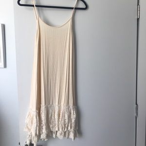 Under a dress cami